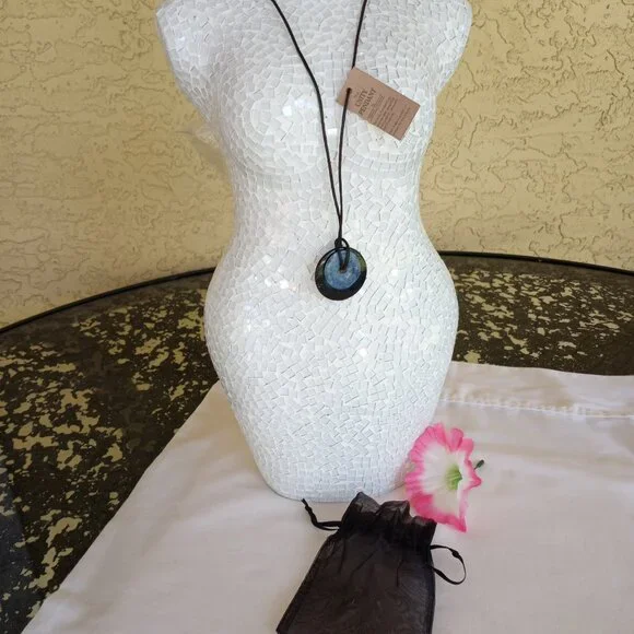 onyx and howlite necklace - Picture 6 of 13